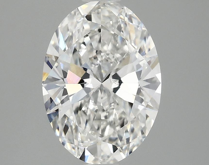 2.0 Carat Oval Shaped Ideal Cut VVS2 IGI Certified Lab Grown Diamond