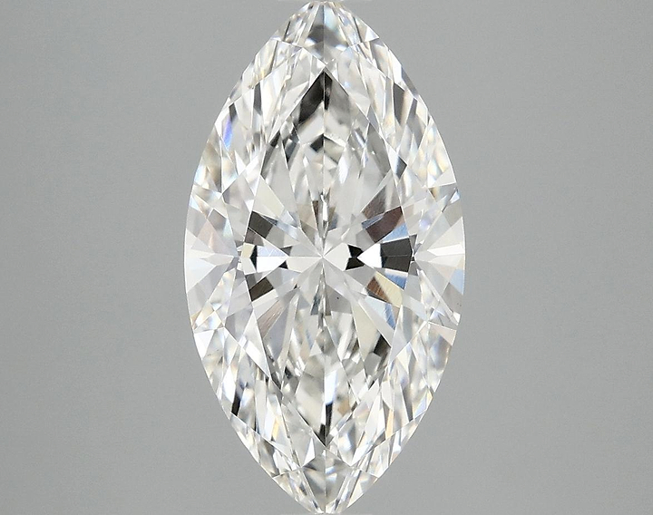 2.91 Carat Marquise Shaped Excellent Cut VS1 IGI Certified Lab Grown Diamond