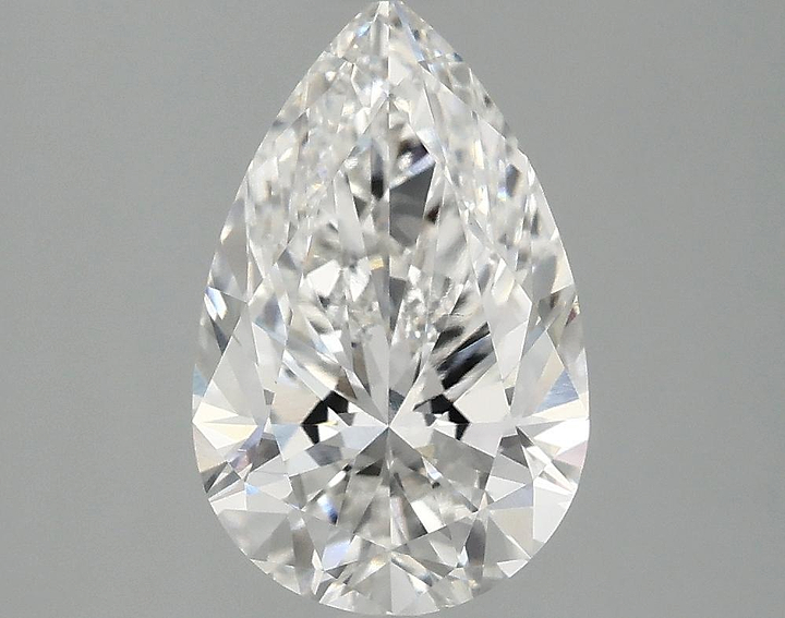 2.5 Carat Pear Shaped Ideal Cut VS1 IGI Certified Lab Grown Diamond