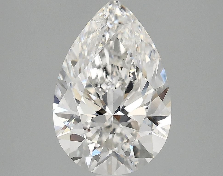 2.5 Carat Pear Shaped Excellent Cut VS1 IGI Certified Lab Grown Diamond