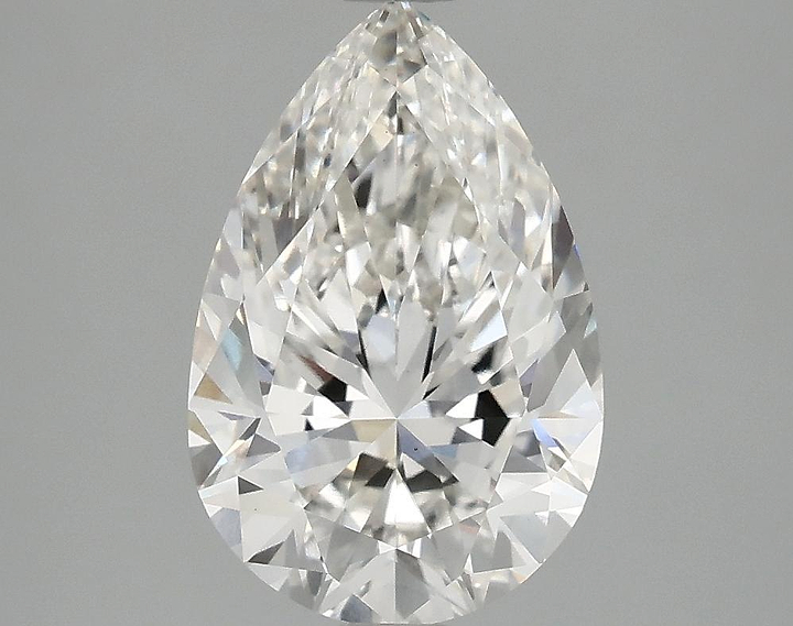 2.47 Carat Pear Shaped Excellent Cut VS1 IGI Certified Lab Grown Diamond