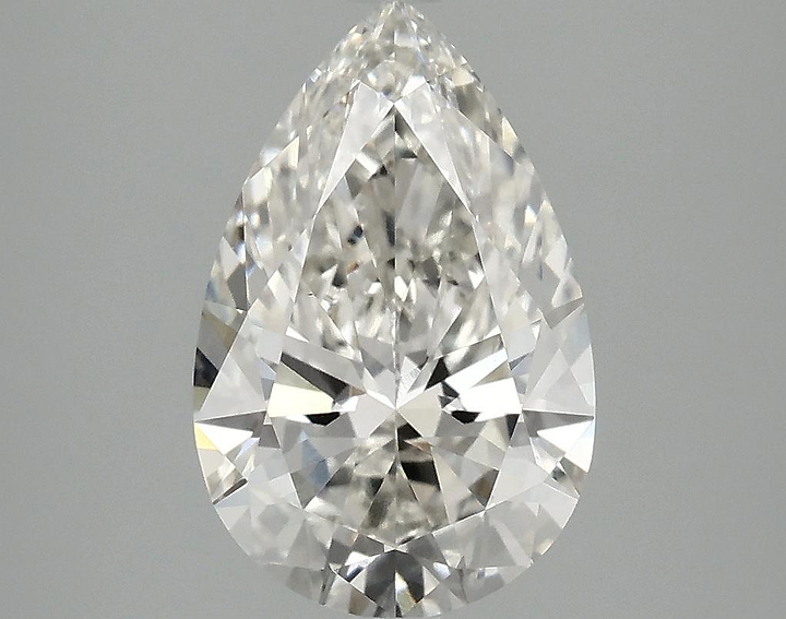 2.51 Carat Pear Shaped Ideal Cut VS1 IGI Certified Lab Grown Diamond