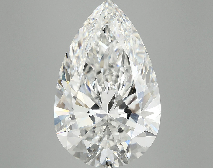 10.23 Carat Pear Shaped Ideal Cut VVS2 IGI Certified Lab Grown Diamond