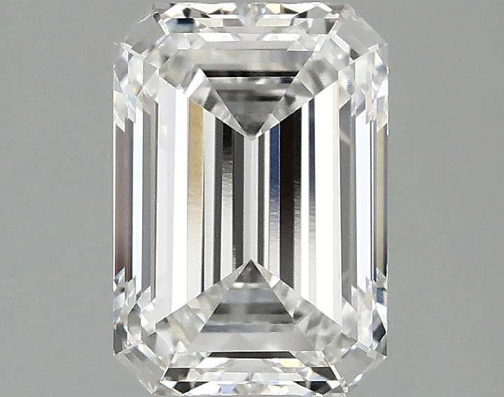1.81 Carat Emerald Shaped Ideal Cut VVS2 IGI Certified Lab Grown Diamond