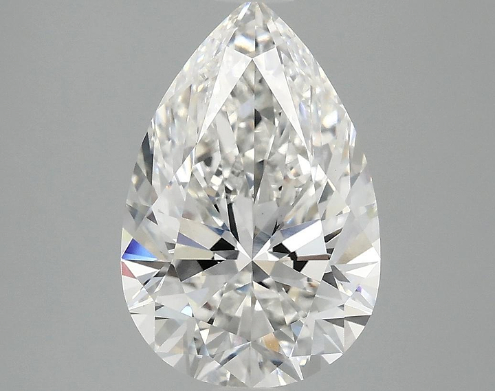3.06 Carat Pear Shaped Excellent Cut VS1 IGI Certified Lab Grown Diamond