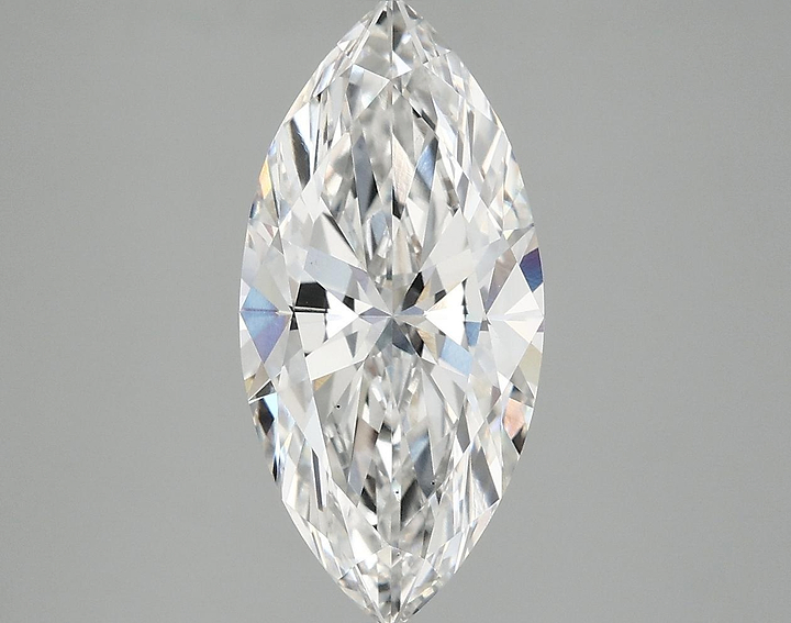 3.02 Carat Marquise Shaped Excellent Cut VS1 IGI Certified Lab Grown Diamond