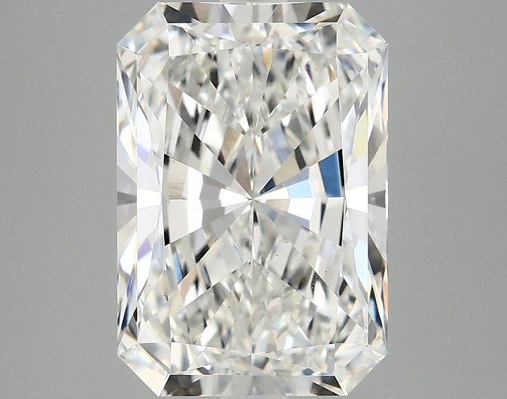 3.94 Carat Radiant Shaped Ideal Cut VS1 IGI Certified Lab Grown Diamond