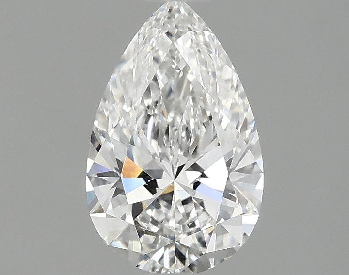 0.98 Carat Pear Shaped Ideal Cut VVS2 IGI Certified Lab Grown Diamond