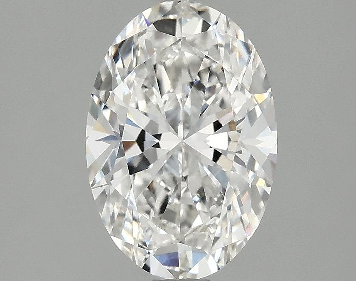 1.61 Carat Oval Shaped Ideal Cut VVS2 IGI Certified Lab Grown Diamond