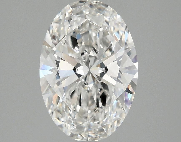 2.0 Carat Oval Shaped Ideal Cut VVS2 IGI Certified Lab Grown Diamond