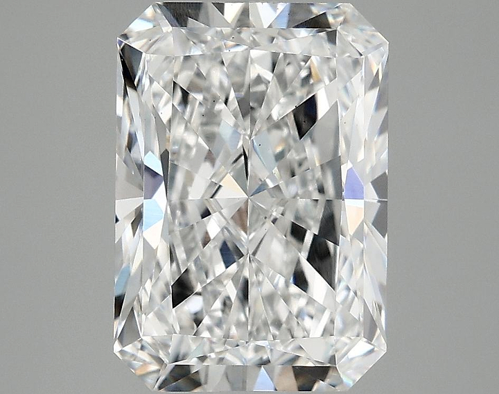 3.78 Carat Radiant Shaped Ideal Cut VS2 IGI Certified Lab Grown Diamond