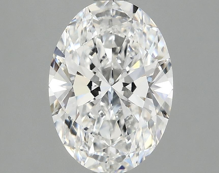 2.01 Carat Oval Shaped Ideal Cut VVS2 IGI Certified Lab Grown Diamond