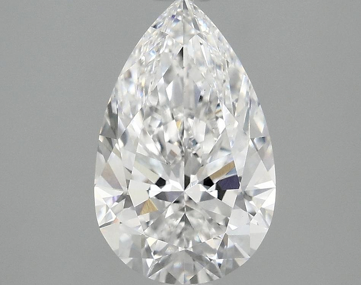 2.08 Carat Pear Shaped Ideal Cut VS1 IGI Certified Lab Grown Diamond