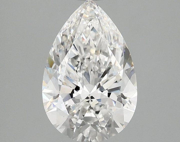 2.05 Carat Pear Shaped Excellent Cut VS1 IGI Certified Lab Grown Diamond