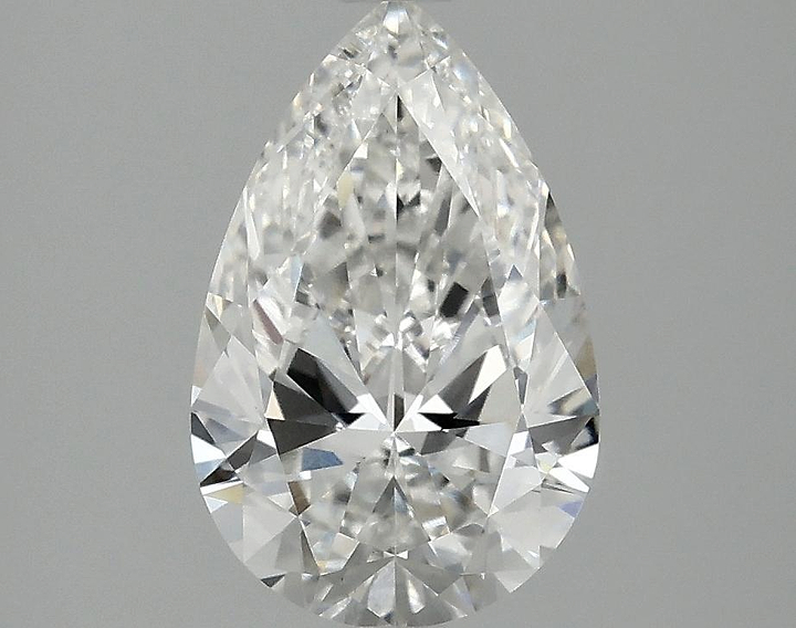 1.97 Carat Pear Shaped Ideal Cut VVS2 IGI Certified Lab Grown Diamond