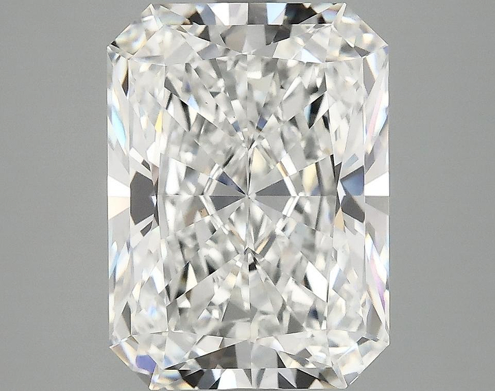 4.18 Carat Radiant Shaped Excellent Cut VVS2 IGI Certified Lab Grown Diamond