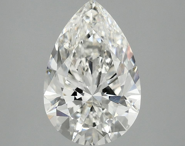 2.41 Carat Pear Shaped Excellent Cut VVS2 IGI Certified Lab Grown Diamond