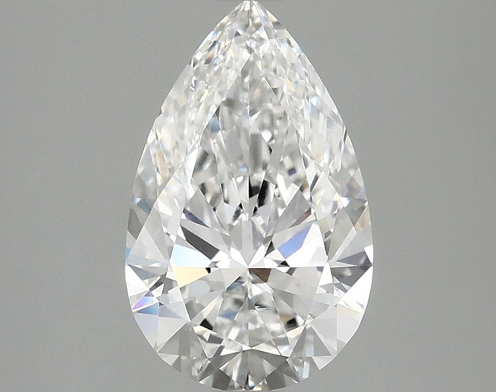 1.85 Carat Pear Shaped Ideal Cut VS1 IGI Certified Lab Grown Diamond