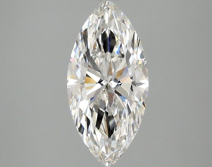 2.01 Carat Marquise Shaped Excellent Cut VVS2 IGI Certified Lab Grown Diamond