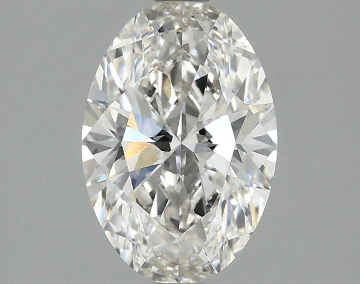 1.45 Carat Oval Shaped Ideal Cut VVS2 IGI Certified Lab Grown Diamond