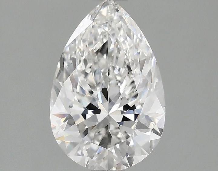 1.57 Carat Pear Shaped Excellent Cut VS1 IGI Certified Lab Grown Diamond