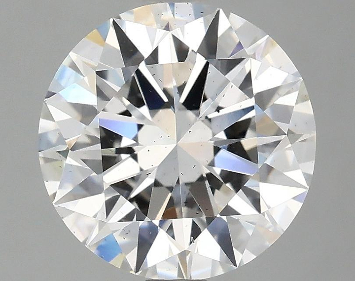 2.54 Carat Round Shaped Excellent Cut SI1 IGI Certified Lab Grown Diamond