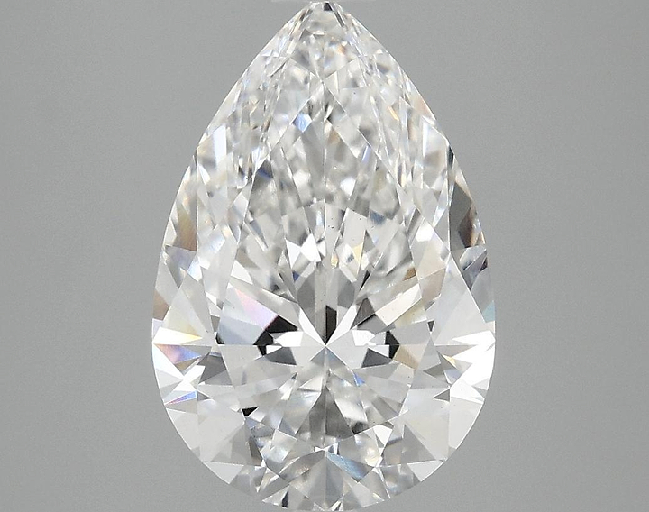 3.03 Carat Pear Shaped Excellent Cut VS1 IGI Certified Lab Grown Diamond