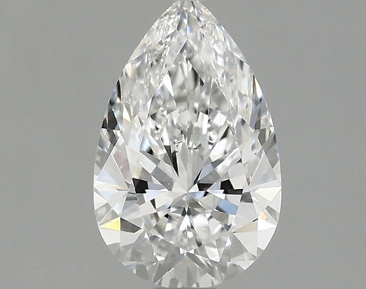 1.08 Carat Pear Shaped Ideal Cut VVS2 IGI Certified Lab Grown Diamond