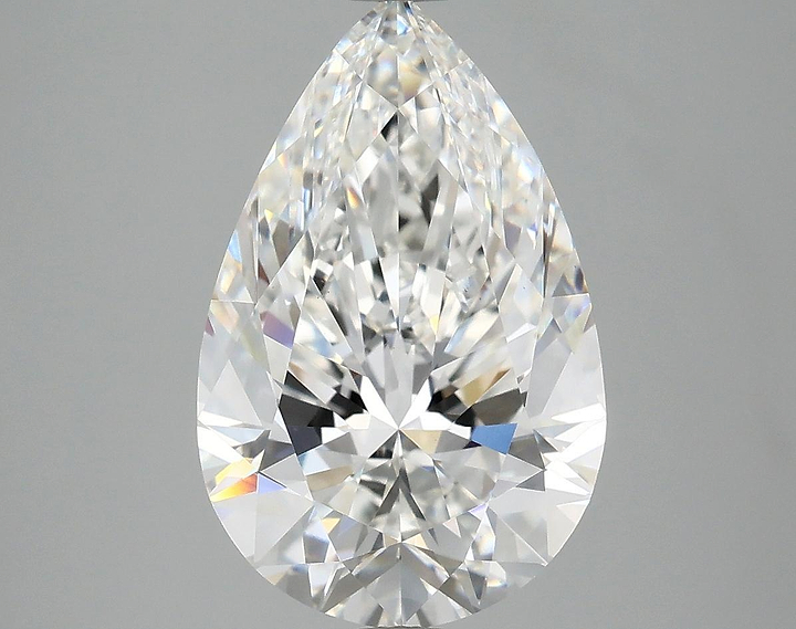 4.48 Carat Pear Shaped Ideal Cut VS1 IGI Certified Lab Grown Diamond