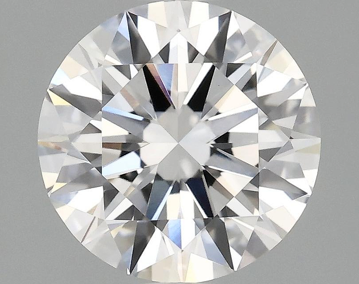 1.58 Carat Round Shaped Ideal Cut VVS2 IGI Certified Lab Grown Diamond