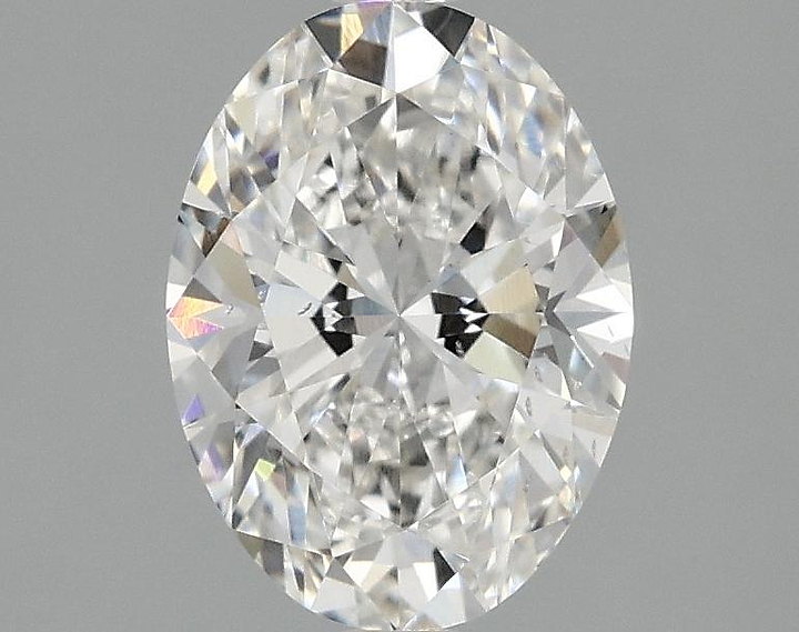 1.58 Carat Oval Shaped Excellent Cut SI1 IGI Certified Lab Grown Diamond