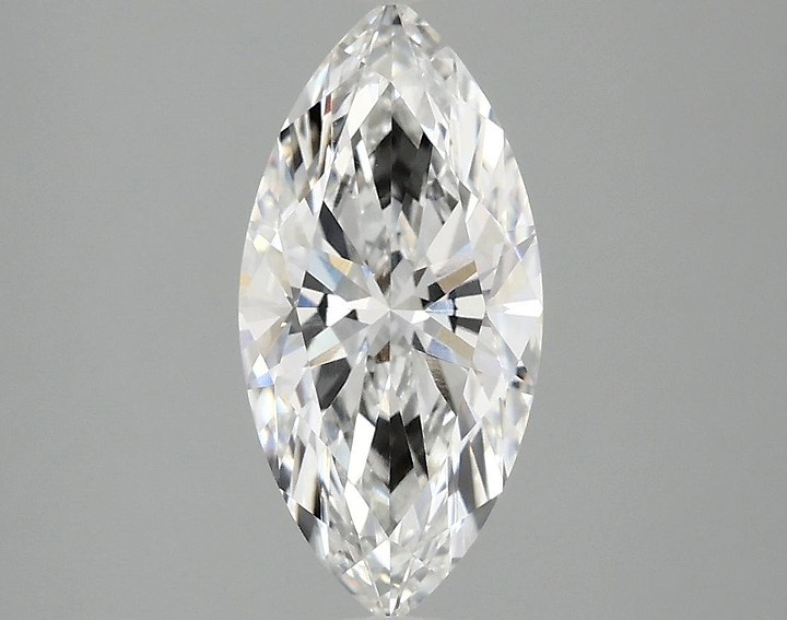 1.9 Carat Marquise Shaped Excellent Cut VVS2 IGI Certified Lab Grown Diamond