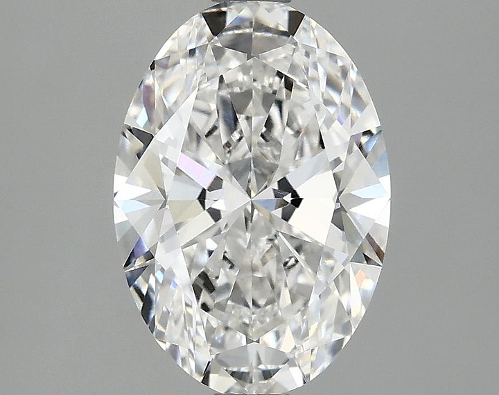 2.1 Carat Oval Shaped Ideal Cut VVS2 IGI Certified Lab Grown Diamond