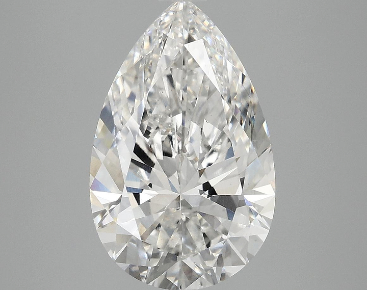4.01 Carat Pear Shaped Ideal Cut VS1 IGI Certified Lab Grown Diamond