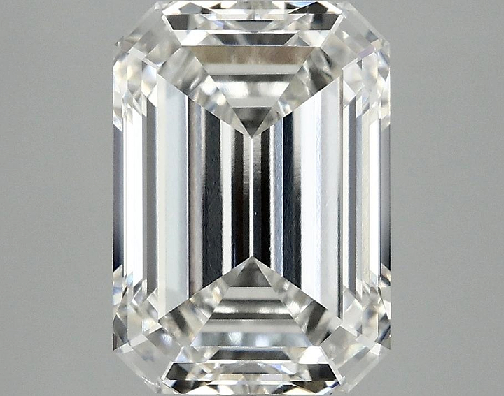 3.6 Carat Emerald Shaped Ideal Cut VVS2 IGI Certified Lab Grown Diamond
