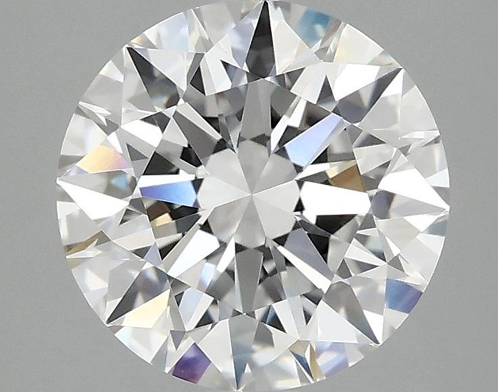 2.52 Carat Round Shaped Excellent Cut VVS2 IGI Certified Lab Grown Diamond