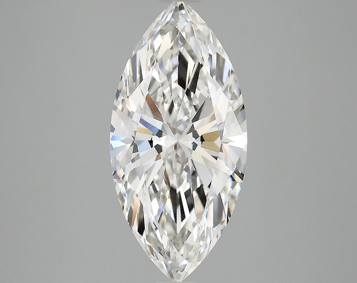 3.0 Carat Marquise Shaped Excellent Cut VVS2 IGI Certified Lab Grown Diamond