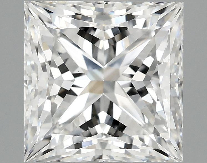 2.1 Carat Princess Shaped Ideal Cut VVS2 IGI Certified Lab Grown Diamond