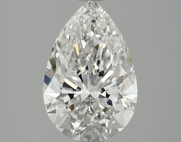 1.87 Carat Pear Shaped Excellent Cut VVS2 IGI Certified Lab Grown Diamond