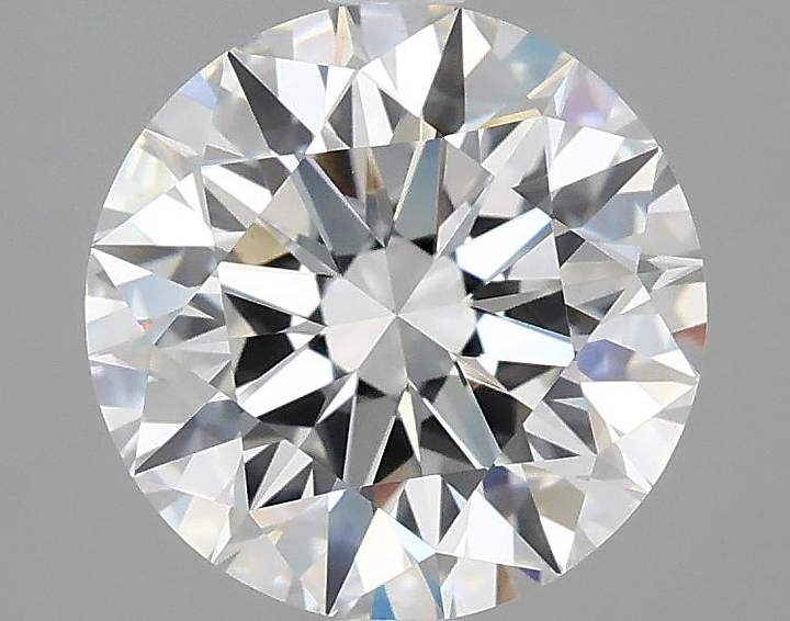 2.59 Carat Round Shaped Ideal Cut VVS2 IGI Certified Lab Grown Diamond