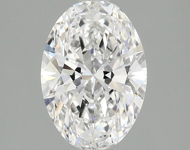 1.55 Carat Oval Shaped Ideal Cut VVS2 IGI Certified Lab Grown Diamond