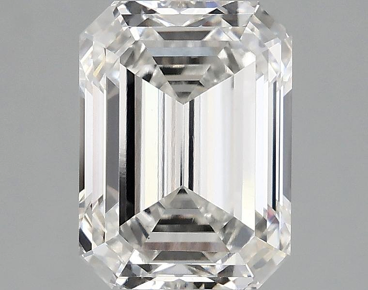 2.52 Carat Emerald Shaped Excellent Cut VS1 IGI Certified Lab Grown Diamond