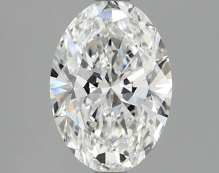 2.0 Carat Oval Shaped Ideal Cut VS1 IGI Certified Lab Grown Diamond