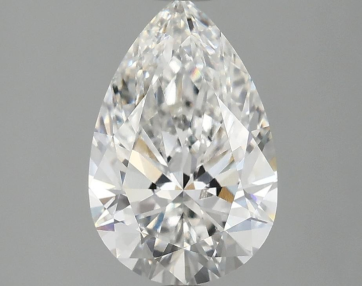 2.03 Carat Pear Shaped Excellent Cut VVS2 IGI Certified Lab Grown Diamond