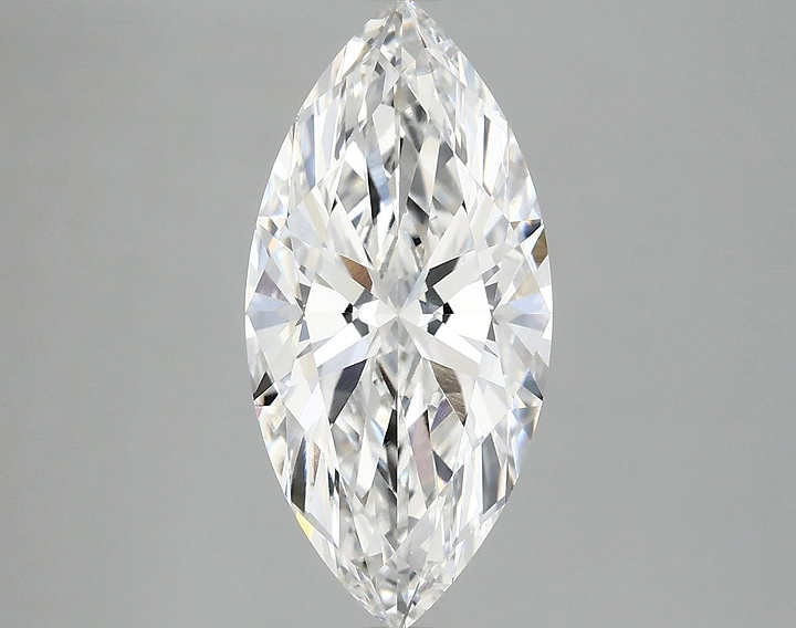 3.02 Carat Marquise Shaped Excellent Cut VS1 IGI Certified Lab Grown Diamond