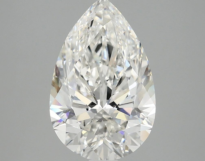 3.07 Carat Pear Shaped Ideal Cut VS1 IGI Certified Lab Grown Diamond