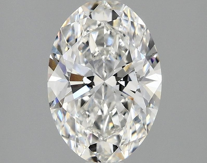 1.63 Carat Oval Shaped Ideal Cut VVS2 IGI Certified Lab Grown Diamond