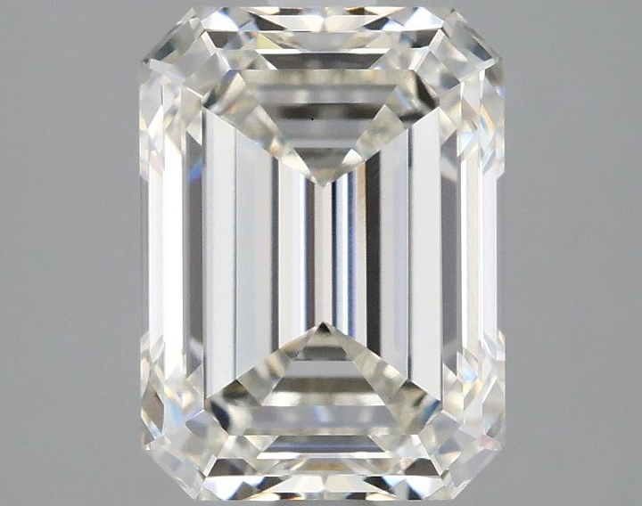 3.08 Carat Emerald Shaped Excellent Cut VS1 IGI Certified Lab Grown Diamond
