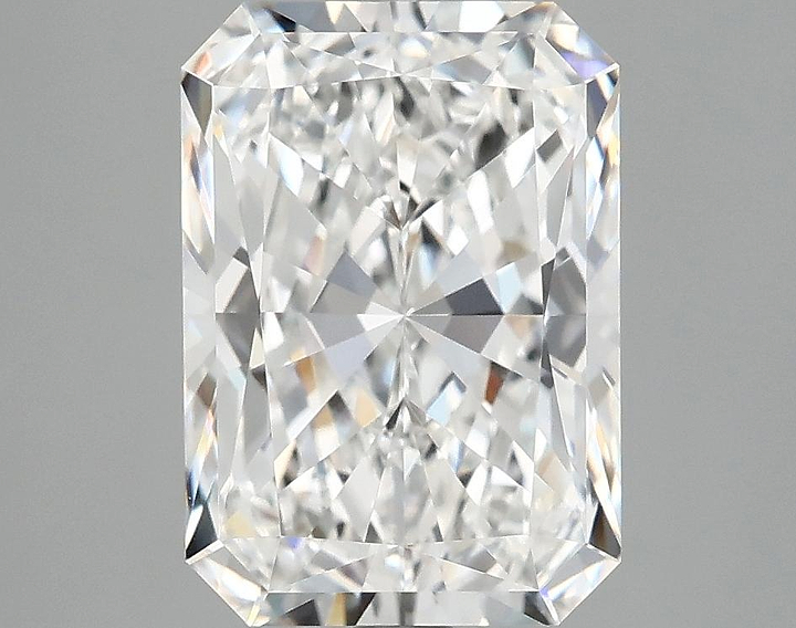 4.06 Carat Radiant Shaped Ideal Cut VVS2 IGI Certified Lab Grown Diamond