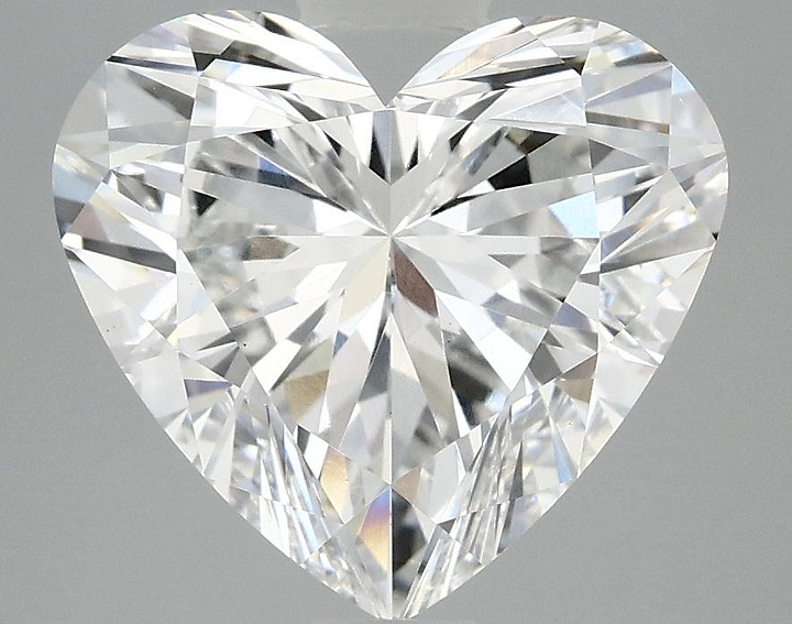 4.02 Carat Heart Shaped Ideal Cut VS1 IGI Certified Lab Grown Diamond